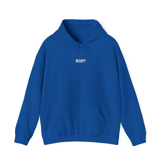 Beyond White Logo Hoodie
